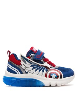 Sneakersy Geox J Ciberdron Boy J45LBB 01454 C0200 M Blue/Red ze sklepu eobuwie.pl w kategorii Buty sportowe dziecięce - zdjęcie 170840258