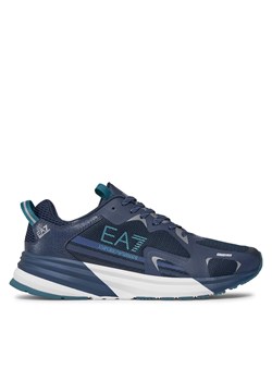 Sneakersy EA7 Emporio Armani X8X156 XK360 S981 Granatowy ze sklepu eobuwie.pl w kategorii Buty sportowe męskie - zdjęcie 170840259