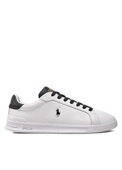 Sneakersy Polo Ralph Lauren 809923929001 White/Black ze sklepu eobuwie.pl w kategorii Trampki męskie - zdjęcie 170840305