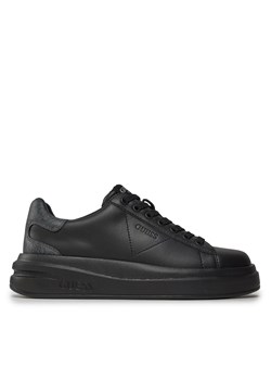 Sneakersy Guess Elbina FLPVIB LEA12 BLACK ze sklepu eobuwie.pl w kategorii Trampki damskie - zdjęcie 170840547