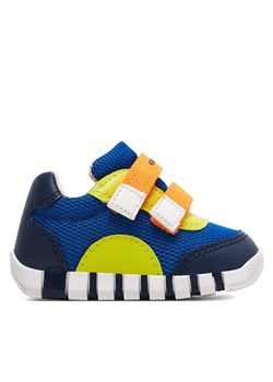 Sneakersy Geox B Iupidoo Boy B3555C 01454 C0685 Royal/Orange ze sklepu eobuwie.pl w kategorii Buty sportowe dziecięce - zdjęcie 170840596