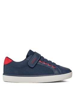 Sneakersy Geox J Gisli Boy J455CB 01054 C0735 S Navy/Red ze sklepu eobuwie.pl w kategorii Trampki dziecięce - zdjęcie 170840708