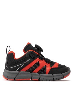 Sneakersy Geox J Flexyper B. D J259BD 0FU50 C0038 S Black/Orange ze sklepu eobuwie.pl w kategorii Buty sportowe dziecięce - zdjęcie 170840757