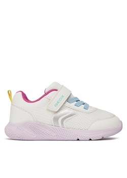 Sneakersy Geox J Sprintye Girl J36FWB 01454 C0653 S White/Multicolor ze sklepu eobuwie.pl w kategorii Buty sportowe dziecięce - zdjęcie 170840968