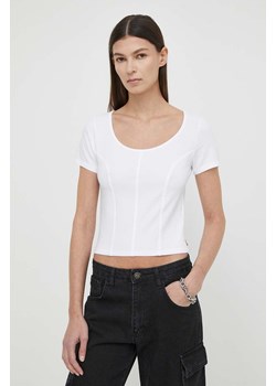 Levi&apos;s t-shirt damski kolor biały ze sklepu ANSWEAR.com w kategorii Bluzki damskie - zdjęcie 170841377