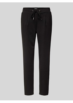 Spodnie materiałowe o skróconym kroju tapered fit model ‘RIZET’ ze sklepu Peek&Cloppenburg  w kategorii Spodnie damskie - zdjęcie 170841979
