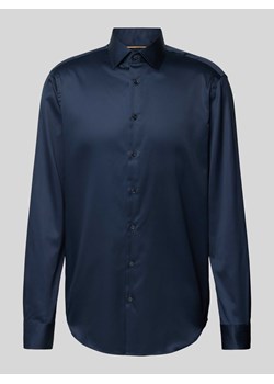 Koszula biznesowa o kroju regular fit z kołnierzykiem typu kent ze sklepu Peek&Cloppenburg  w kategorii Koszule męskie - zdjęcie 170842046