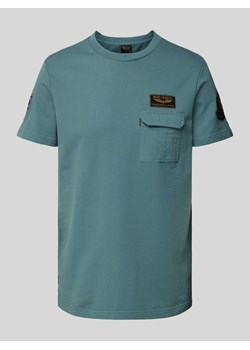 T-shirt z kieszenią na piersi ze sklepu Peek&Cloppenburg  w kategorii T-shirty męskie - zdjęcie 170842086