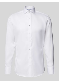 Koszula biznesowa o kroju slim fit z kołnierzykiem typu cutaway ze sklepu Peek&Cloppenburg  w kategorii Koszule męskie - zdjęcie 170842166