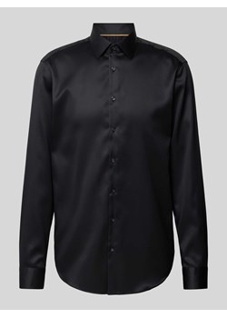 Koszula biznesowa o kroju regular fit z kołnierzykiem typu kent ze sklepu Peek&Cloppenburg  w kategorii Koszule męskie - zdjęcie 170842168