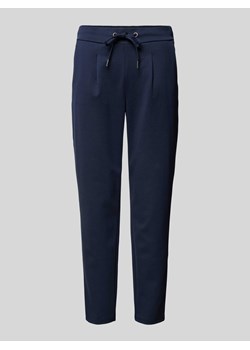 Spodnie materiałowe o skróconym kroju tapered fit model ‘RIZET’ ze sklepu Peek&Cloppenburg  w kategorii Spodnie damskie - zdjęcie 170842319