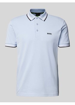 Koszulka polo o kroju regular fit z wyhaftowanym logo model ‘PADDY’ ze sklepu Peek&Cloppenburg  w kategorii T-shirty męskie - zdjęcie 170842325
