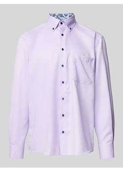 Koszula biznesowa o kroju comfort fit z kołnierzykiem typu button down ze sklepu Peek&Cloppenburg  w kategorii Koszule męskie - zdjęcie 170842329