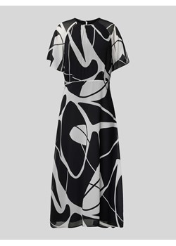 Sukienka midi ze wzorem na całej powierzchni ze sklepu Peek&Cloppenburg  w kategorii Sukienki - zdjęcie 170842546