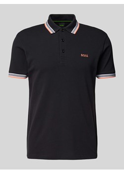 Koszulka polo o kroju regular fit z wyhaftowanym logo model ‘PADDY’ ze sklepu Peek&Cloppenburg  w kategorii T-shirty męskie - zdjęcie 170842619