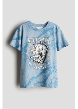 H & M - T-shirt z nadrukiem - Niebieski ze sklepu H&M w kategorii T-shirty chłopięce - zdjęcie 170842865