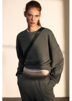 H & M - Bluza oversize - Zielony ze sklepu H&M w kategorii Bluzy damskie - zdjęcie 170842867