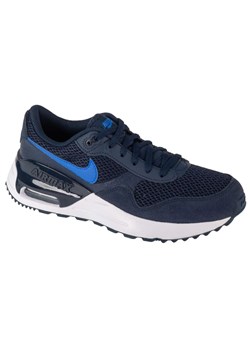 Buty Nike Air Max System Gs DQ0284-400 niebieskie ze sklepu ButyModne.pl w kategorii Buty sportowe męskie - zdjęcie 170842979