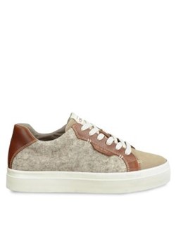 Gant Sneakersy Avona Sneaker 27533160 Beżowy ze sklepu MODIVO w kategorii Buty sportowe damskie - zdjęcie 170846166