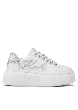 KARL LAGERFELD Sneakersy KL42372A Biały ze sklepu MODIVO w kategorii Buty sportowe damskie - zdjęcie 170846325