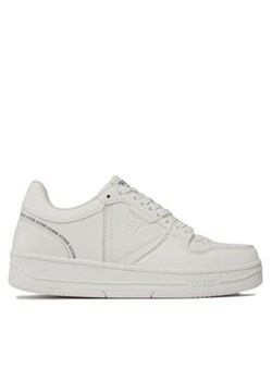 Guess Sneakersy Ancona Low FMPANC LAC12 Biały ze sklepu MODIVO w kategorii Buty sportowe męskie - zdjęcie 170846358