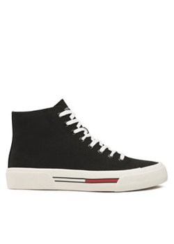 Tommy Jeans Sneakersy Mid Canvas Color EM0EM01157 Czarny ze sklepu MODIVO w kategorii Trampki męskie - zdjęcie 170846695