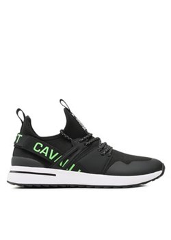 Just Cavalli Sneakersy 74QB3SD3 Czarny ze sklepu MODIVO w kategorii Buty sportowe męskie - zdjęcie 170846747