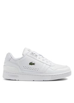 Lacoste Sneakersy T-Clip 745SFA0090 Biały ze sklepu MODIVO w kategorii Buty sportowe damskie - zdjęcie 170846796