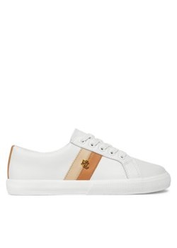 Lauren Ralph Lauren Sneakersy Janson II 802925365001 Biały ze sklepu MODIVO w kategorii Trampki damskie - zdjęcie 170846899