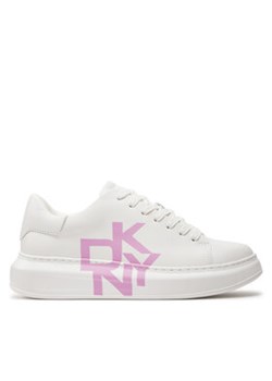 DKNY Sneakersy K1408368 Biały ze sklepu MODIVO w kategorii Buty sportowe damskie - zdjęcie 170847127