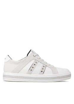 Geox Sneakersy D Leelu' C D16FFC 08522 C1352 Biały ze sklepu MODIVO w kategorii Trampki damskie - zdjęcie 170847278