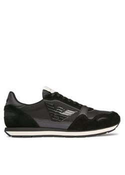 Emporio Armani Sneakersy X4X537 XN730 R926 Czarny ze sklepu MODIVO w kategorii Buty sportowe męskie - zdjęcie 170847397