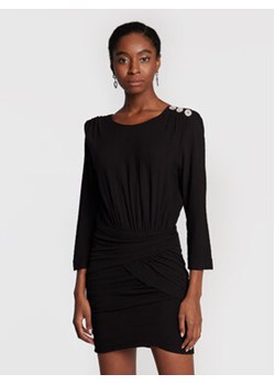 Ba&sh Sukienka koktajlowa Megan 1H22MEGA Czarny Slim Fit ze sklepu MODIVO w kategorii Sukienki - zdjęcie 170847416