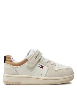 Tommy Hilfiger Sneakersy Low Cut Lace-Up/Velcro Sneaker T1X9-33341-1269 M Biały ze sklepu MODIVO w kategorii Buty sportowe dziecięce - zdjęcie 170847578