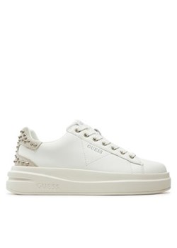 Guess Sneakersy Elbina FLPVIB LEP12 Biały ze sklepu MODIVO w kategorii Trampki damskie - zdjęcie 170847595