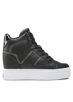 Guess Sneakersy Giala FL5ALA ELE12 Czarny ze sklepu MODIVO w kategorii Buty sportowe damskie - zdjęcie 170847605