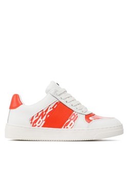 DKNY Sneakersy Odlin K4271369 Pomarańczowy ze sklepu MODIVO w kategorii Buty sportowe damskie - zdjęcie 170847649