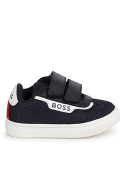 Boss Sneakersy J50874 S Granatowy ze sklepu MODIVO w kategorii Trampki dziecięce - zdjęcie 170847845