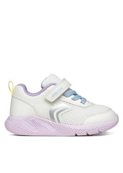 Geox Sneakersy B Sprintye Girl B454TD 01454 C0653 Biały ze sklepu MODIVO w kategorii Buty sportowe dziecięce - zdjęcie 170848249