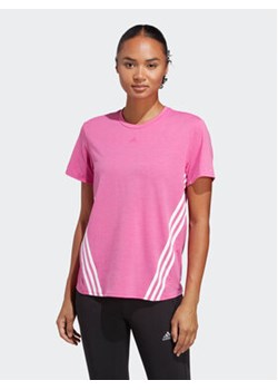adidas T-Shirt HS2356 Różowy Regular Fit ze sklepu MODIVO w kategorii Bluzki damskie - zdjęcie 170848508