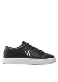 Calvin Klein Jeans Sneakersy Classic Cupsole Laceup Low Lth YM0YM00491 Czarny ze sklepu MODIVO w kategorii Trampki męskie - zdjęcie 170848607