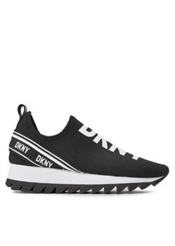 DKNY Sneakersy Abbi Slip On K1457946 Czarny ze sklepu MODIVO w kategorii Buty sportowe damskie - zdjęcie 170848667