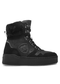 Blauer Sneakersy F3MADELINE09/SHM Czarny ze sklepu MODIVO w kategorii Śniegowce damskie - zdjęcie 170848739