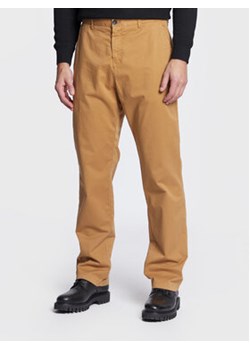 Sisley Spodnie materiałowe 486LSF01D Brązowy Relaxed Fit ze sklepu MODIVO w kategorii Spodnie męskie - zdjęcie 170848759