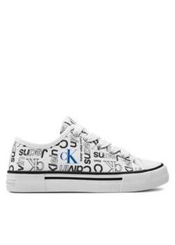 Calvin Klein Jeans Sneakersy V3X9-80874-0890 M Biały ze sklepu MODIVO w kategorii Trampki dziecięce - zdjęcie 170849156