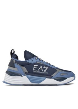 EA7 Emporio Armani Sneakersy X8X159 XK364 S988 Granatowy ze sklepu MODIVO w kategorii Buty sportowe męskie - zdjęcie 170849165