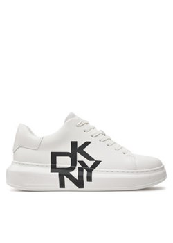 DKNY Sneakersy K1408368 Biały ze sklepu MODIVO w kategorii Buty sportowe damskie - zdjęcie 170849419