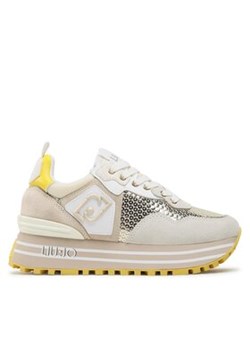 Liu Jo Sneakersy Maxi Wonder 01 BA3013 PX343 Beżowy ze sklepu MODIVO w kategorii Buty sportowe damskie - zdjęcie 170849468