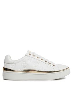 Guess Sneakersy FL8BNY FAL12 Biały ze sklepu MODIVO w kategorii Buty sportowe damskie - zdjęcie 170849516