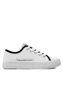Calvin Klein Jeans Sneakersy V3X9-80873-0890 M Biały ze sklepu MODIVO w kategorii Trampki dziecięce - zdjęcie 170849616